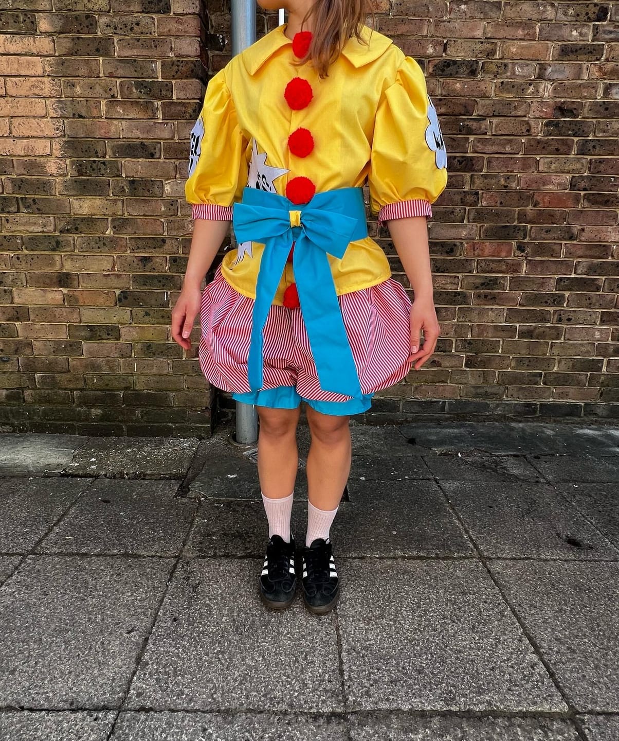 Customer photo review of Candy Stripes Polycotton Fabric