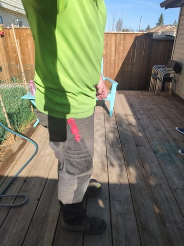Customer photo review of RX-1 Relaxed Pro Pants Gunmetal