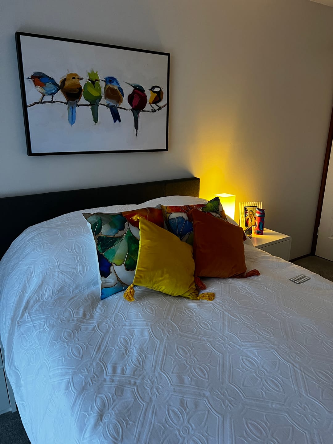 Customer photo review of Birds On a Branch , By Jenny Westenhofer Art