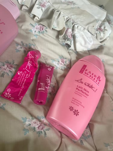 Customer photo review of Fair and White So White Skin Perfector Lightening Cream 50ml / 1.6 fl oz