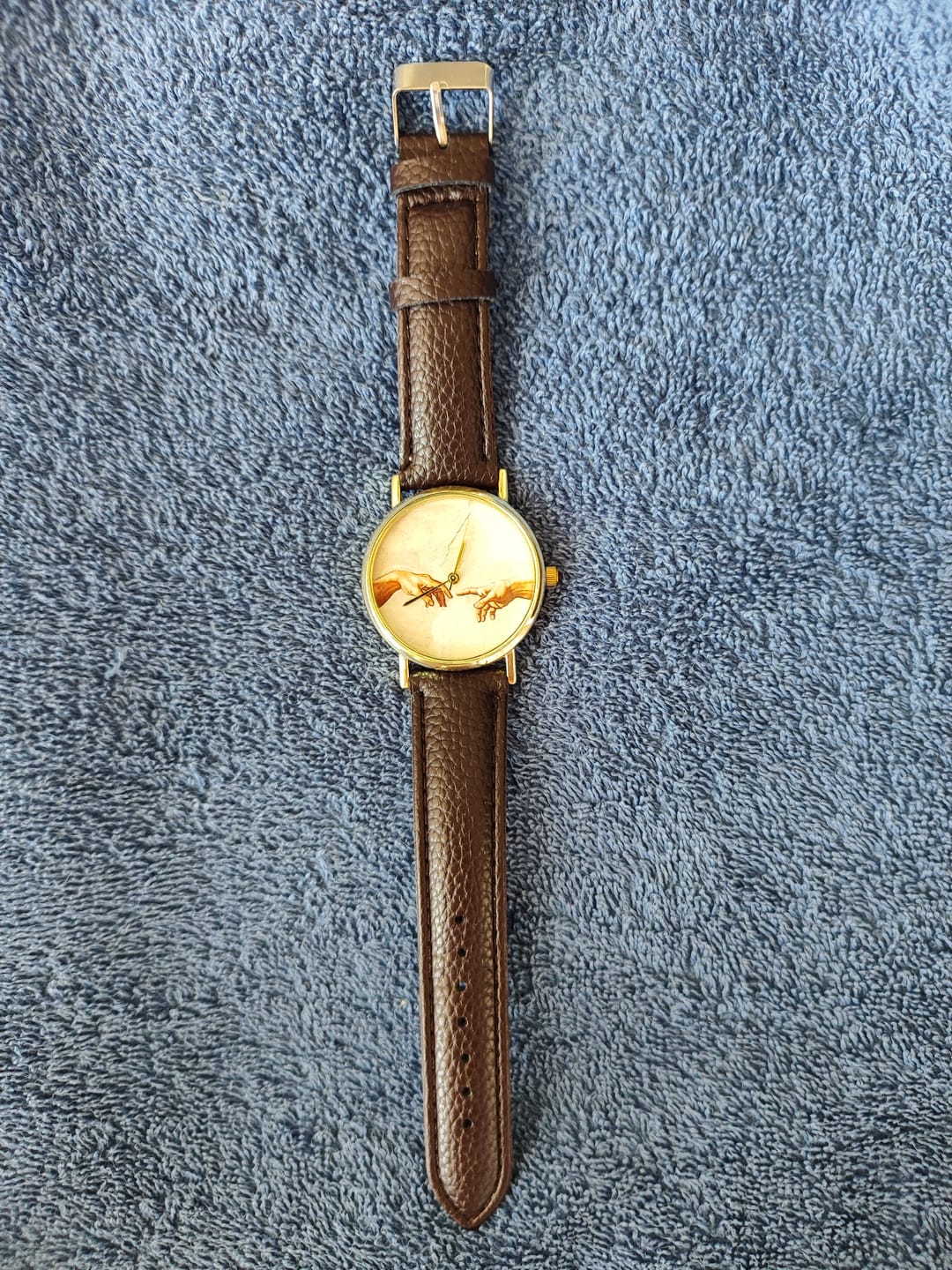 Customer photo review of Michelangelo The creation of Adam Watch