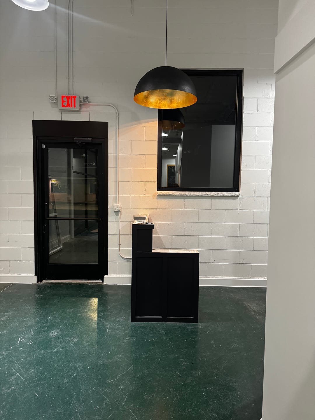 Customer photo review of Oversized Metal Dome Pendant Light