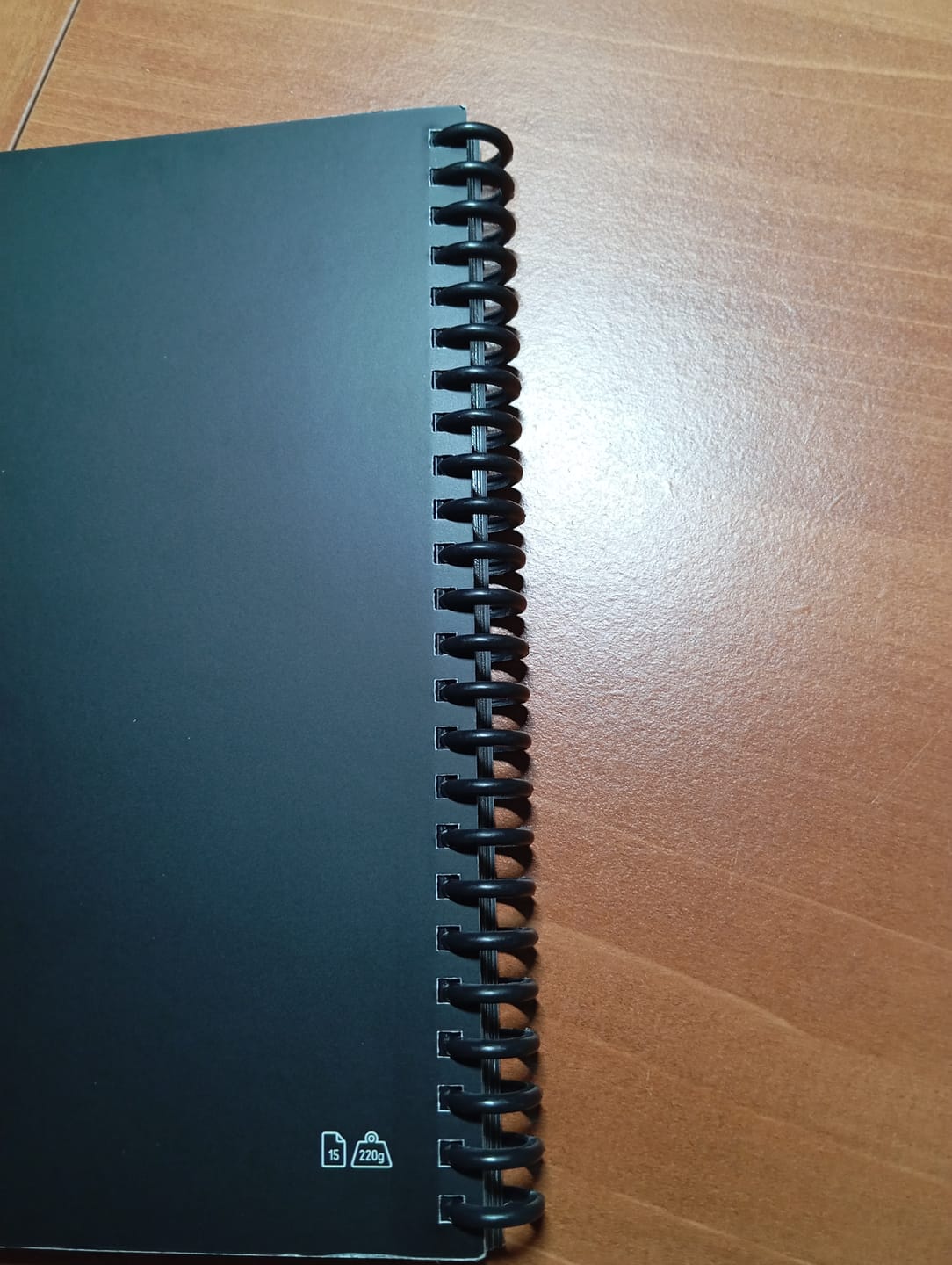 Customer photo review of Infinitebook Plus A5 Spiral