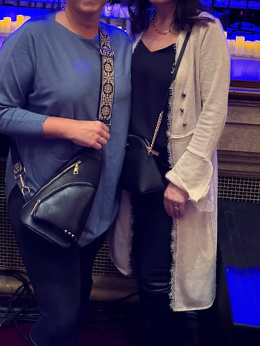Customer photo review of Vocal Macy Cardigan (Natural)
