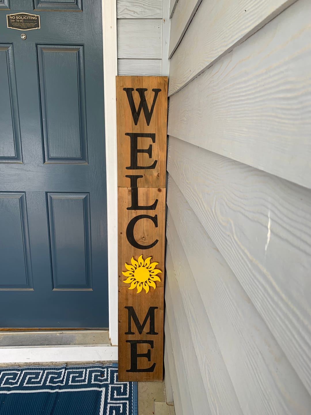 Customer photo review of Unfinished Wood Radiant Sun Silhouette | Summer | Celestial | Craft Cutout | up to 46"