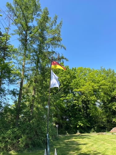 Customer photo review of Fahne inkl. Druck