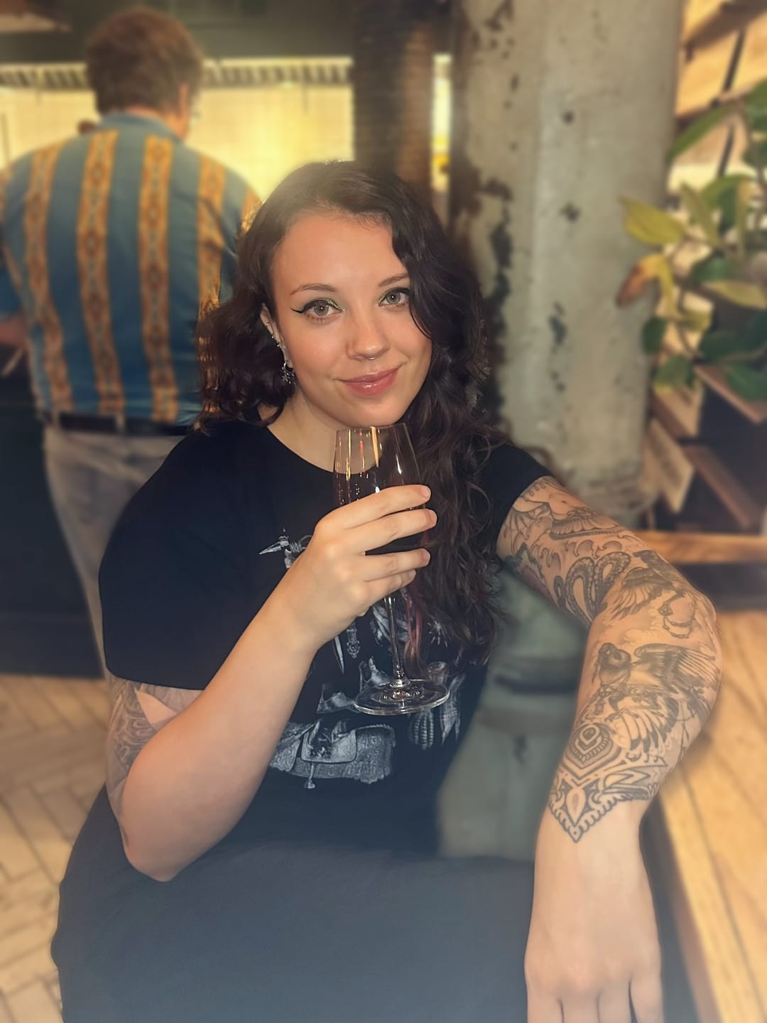 Customer photo review of Virtus Crop Tee