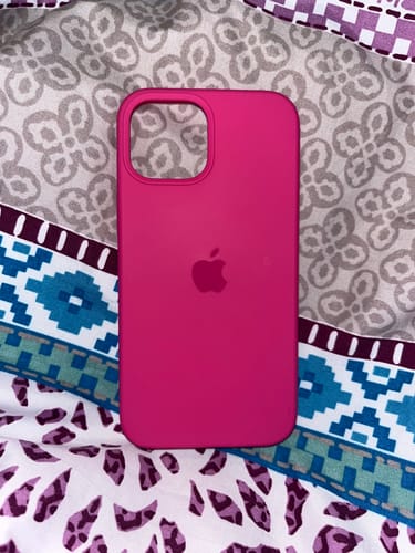 Customer photo review of iPhone Silicone Case (Dragon Fruit)