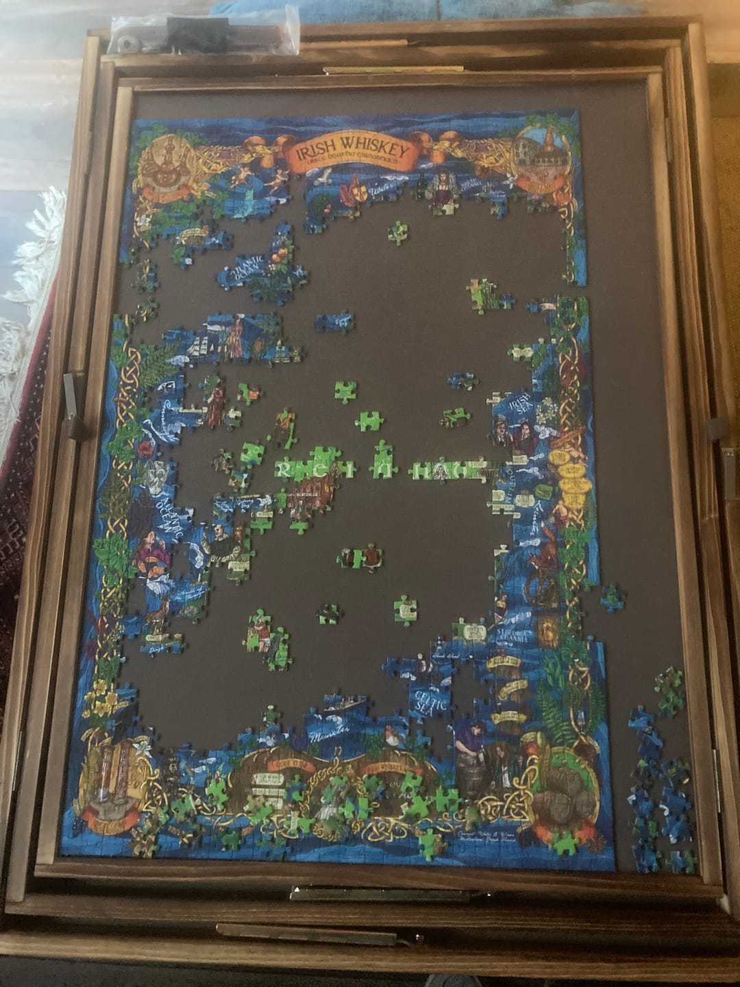 Customer photo review of Whiskey Puzzle - Ireland