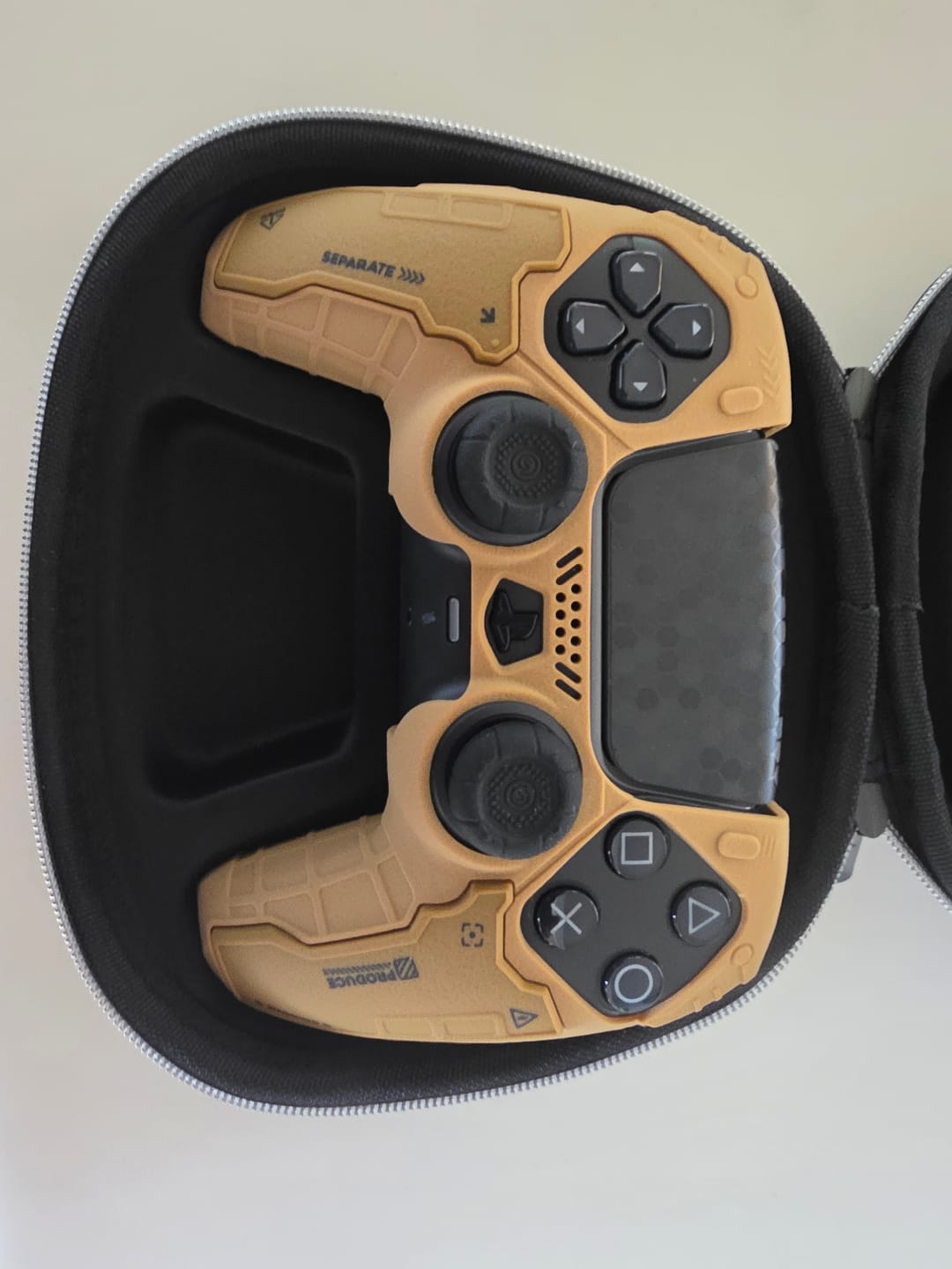 Customer photo review of G.S.TAC Hard Core PS5 Skin