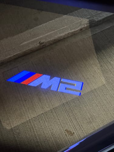 Customer photo review of BMW G SERIES DOOR LIGHTS
