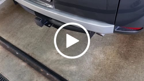 Customer video review of Tow Bar For Mitsubishi DELICA D5 2006-2022