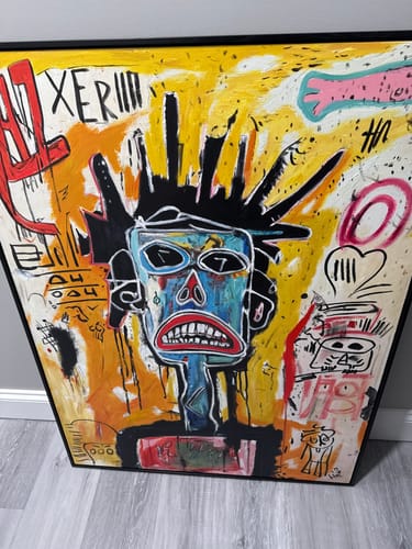 Customer review photo for Gesture Heart Graffiti Art #GA001