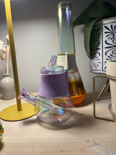 Customer photo review of Bubbler Base Iridescent