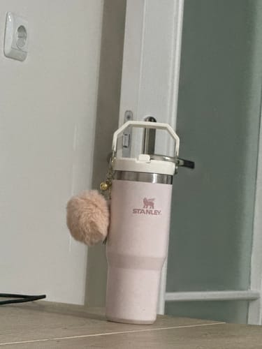 Customer photo review of Stanley The Iceflow Flip Straw Tumbler Pipetli Termos Rose Quartz 30 OZ - 0.88L