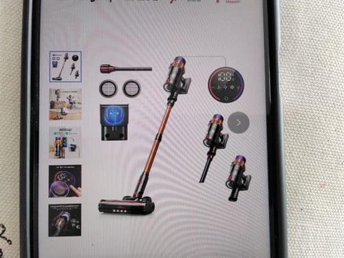 Customer photo review of Steelstofzuiger X7: met 45 kPa zuigkracht & absolute bewegingsvrijheid