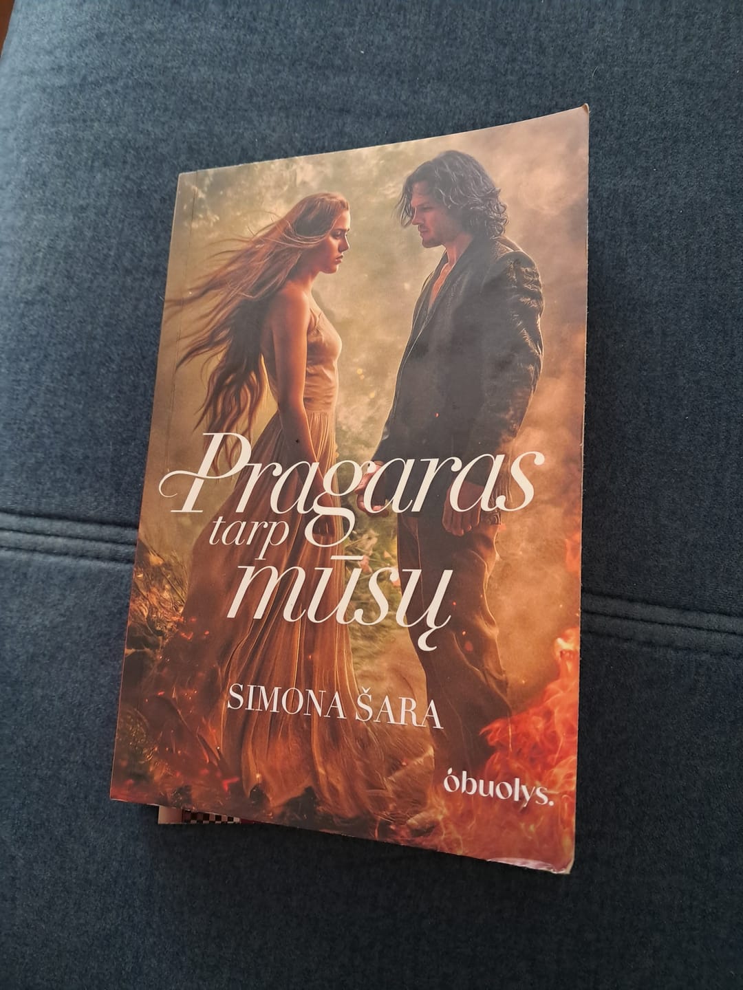 Customer photo review of Pragaras tarp mūsų: karščiausių liepsnų įžiebti jausmai naujame Simonos Šaros romane