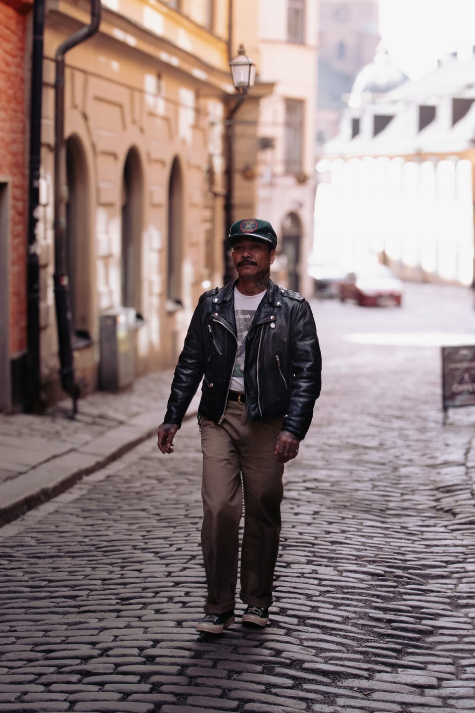 Customer photo review of 1970s Straight-Leg Work Pants - Khaki
