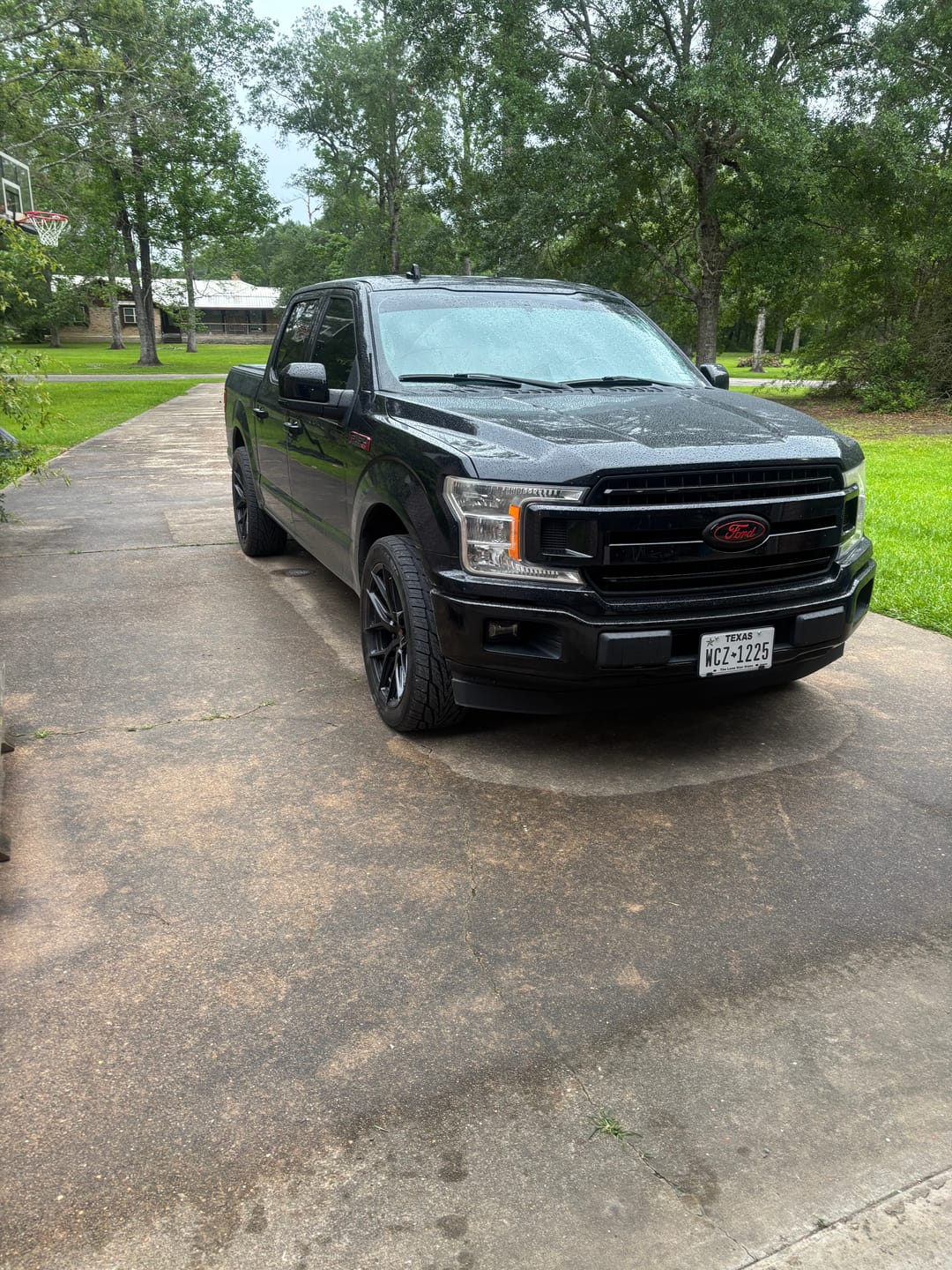 Customer photo review of 2015-2024 Ford F-150 Lowering Shackles | Adjustable Rear Drop Kit
