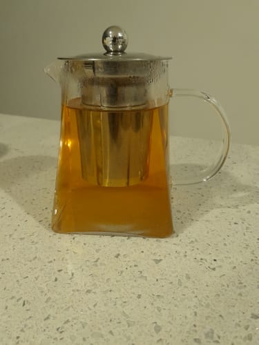 Customer photo review of Hemp Relief Tea
