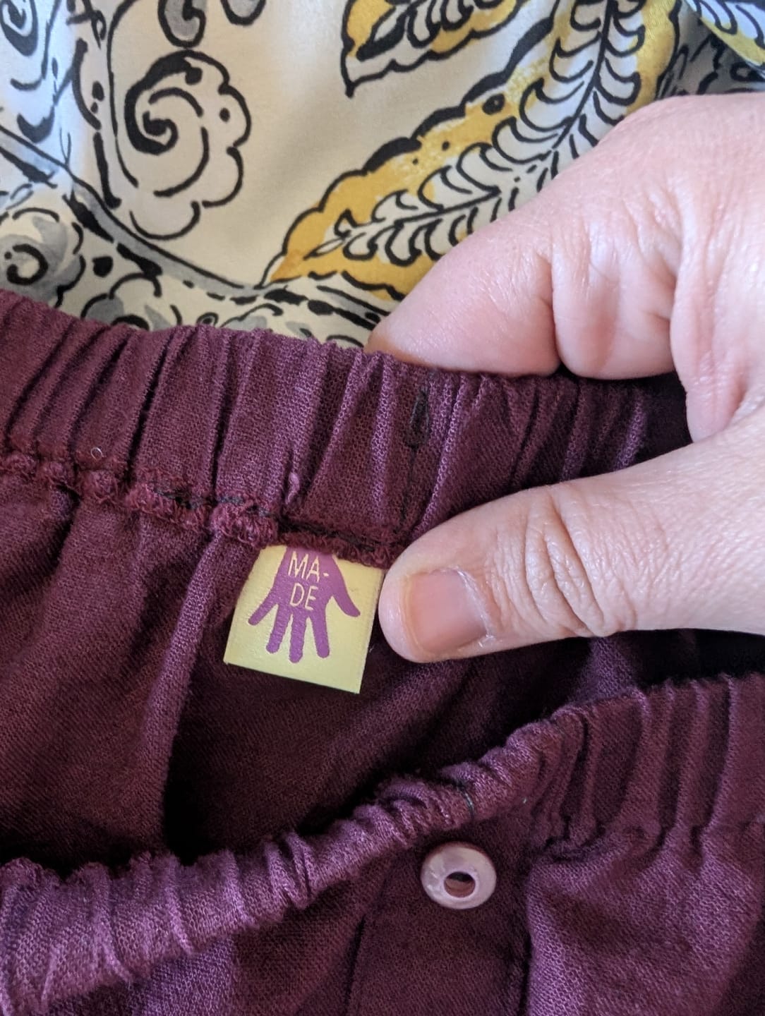 Customer photo review of 'Made' Labels | 6 Sew-in Labels