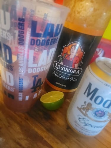 Customer photo review of La Suegra Michelada Mix