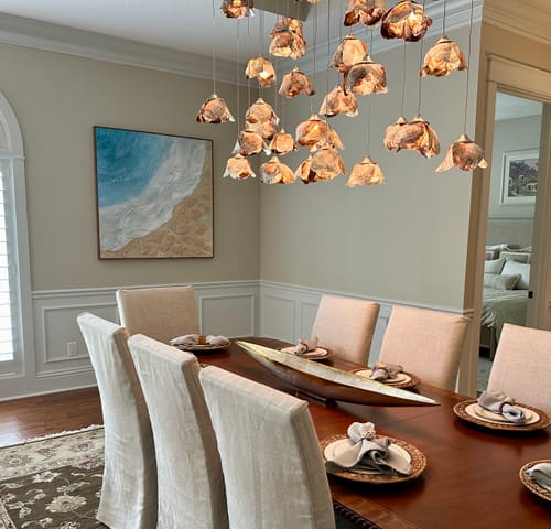 Customer review photo for Plaster Art Texture Painting #SG289