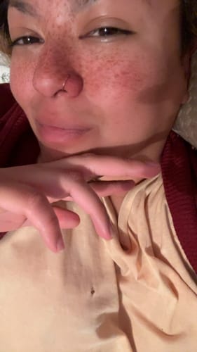 Customer photo review of Piercing G Ring Nariz Titanio