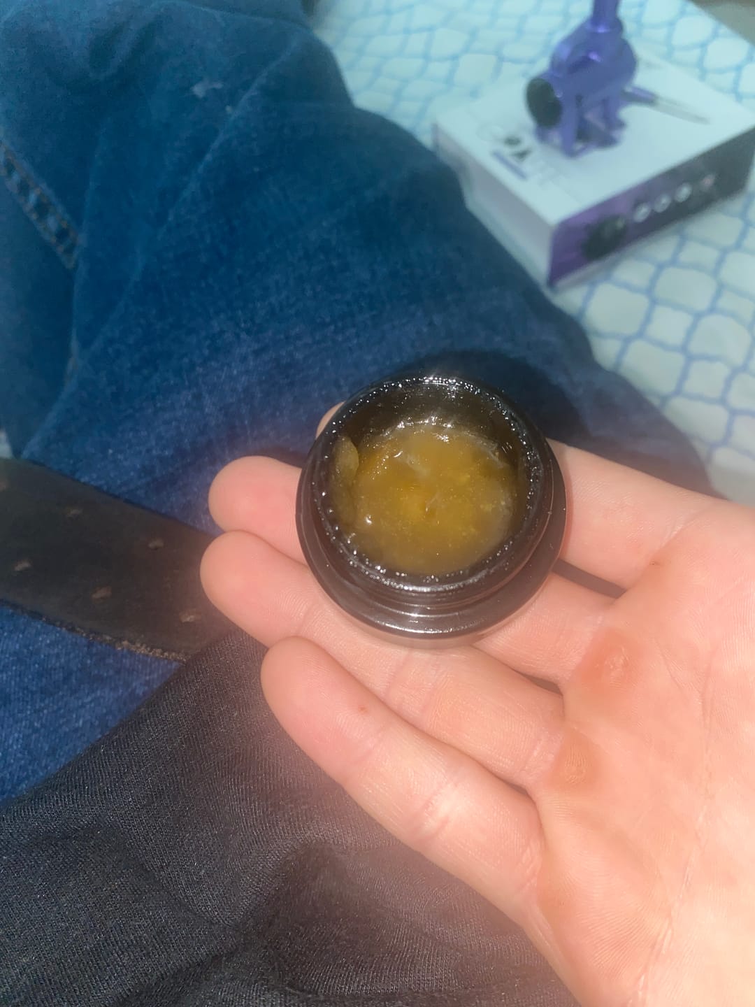 Customer photo review of Super Boof THCa Live Resin