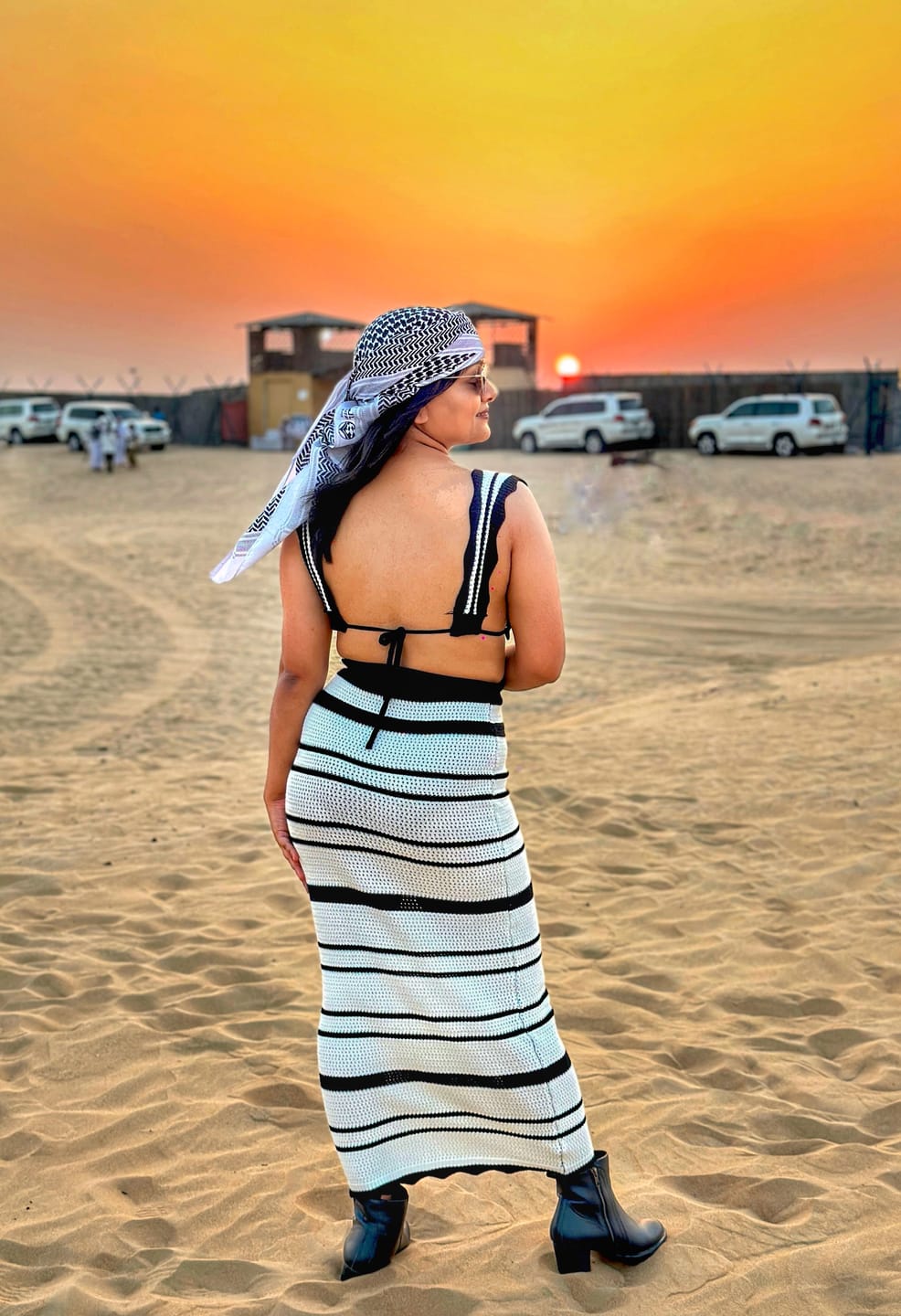 Customer photo review of Abisca Crochet Holiday Coord - Resortwear