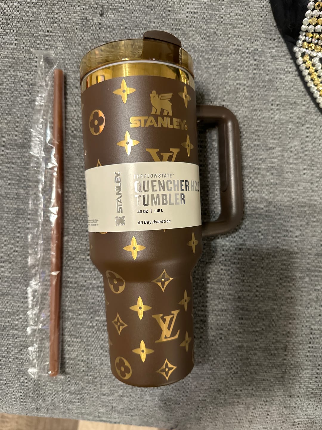 Customer photo review of Designer Holographic In-Car Insulated Cup 40OZ