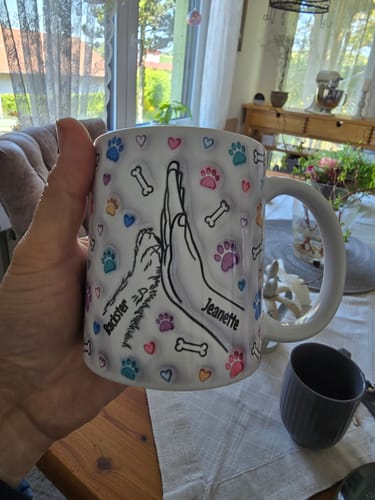 Customer photo review of Beste Hunde Mama 3D Optik - Individuelle Tasse