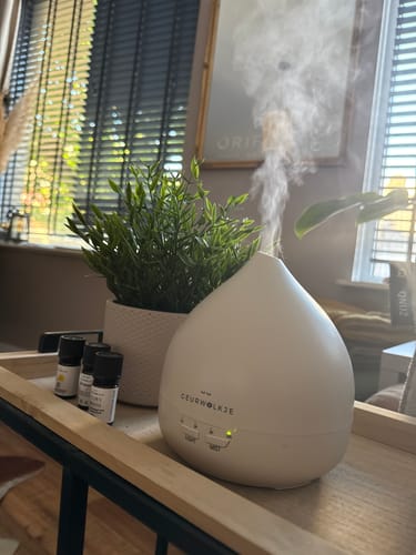 Customer photo review of Unity 2.0 - Geurwolkje® Aroma Diffuser - Warm Grey - 400 ml
