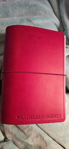 Customer photo review of Planners Starter Kit-  'CANDY HEART'
