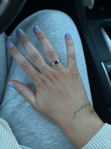 Customer photo review of 5mm Band Ring - Silver