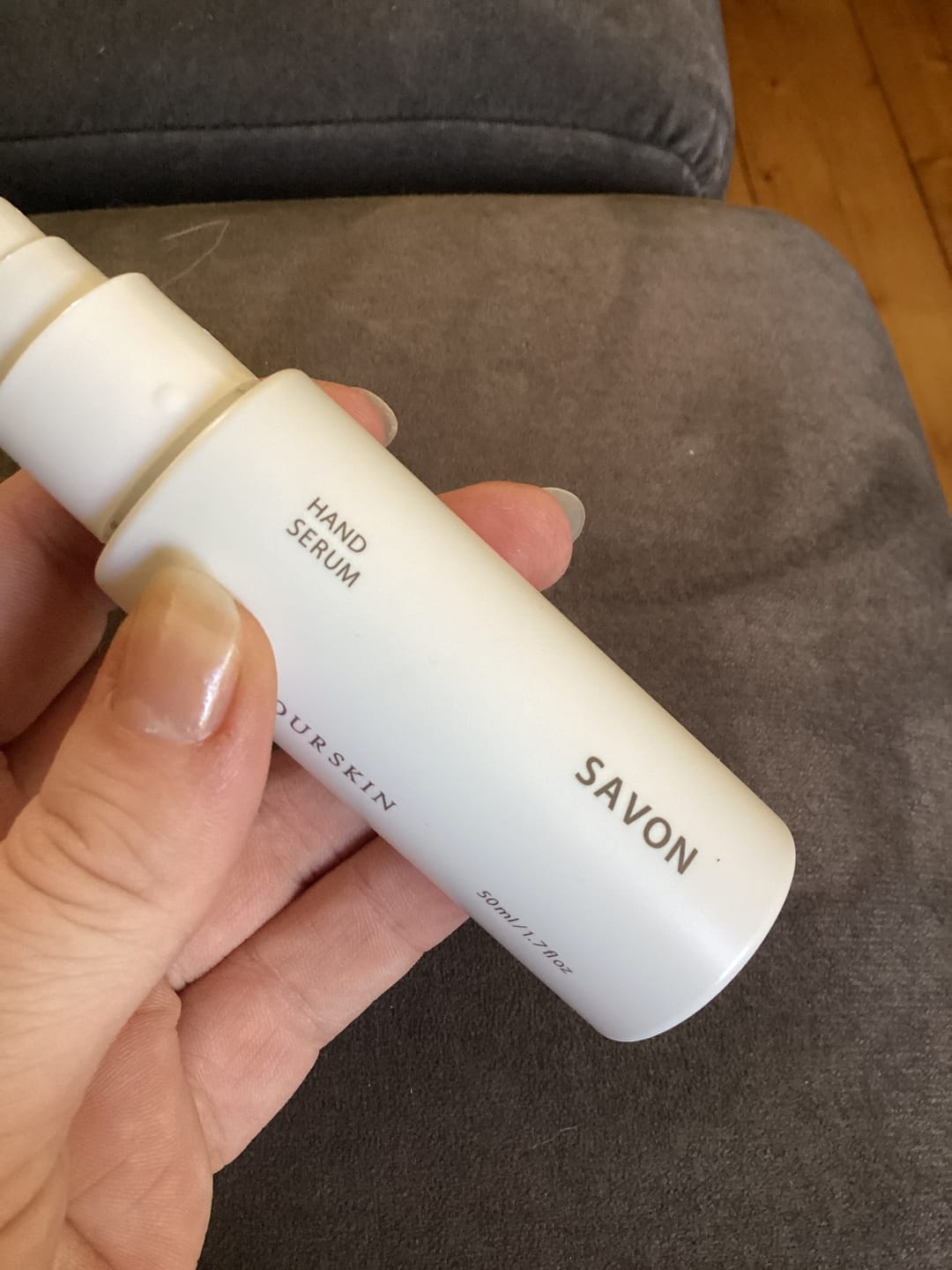 Customer photo review of Fit Your Skin Håndserum (50ml) Savon