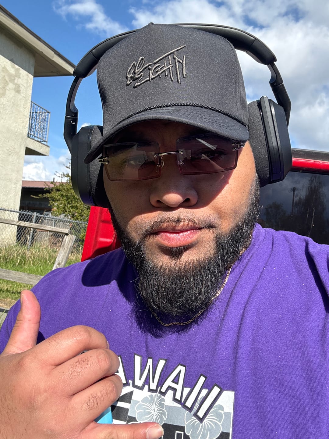 Customer photo review of 80Eighty® Triple Black Hat