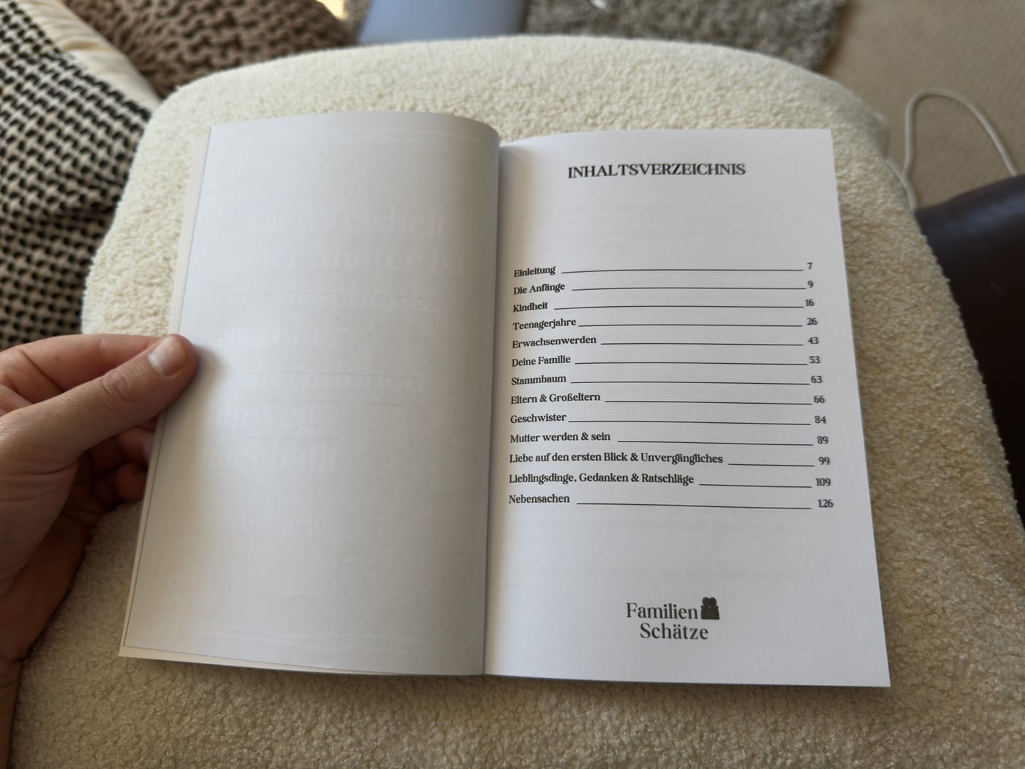 Customer photo review of Mutter-Erinnerungen Geführtes Tagebuch