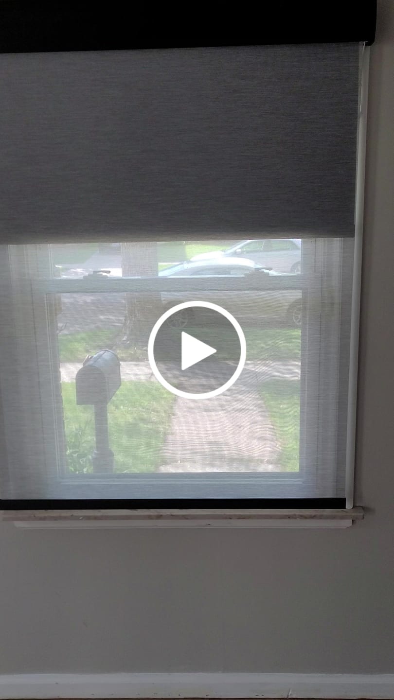 Customer video review of SmartWings Motorized Dual Shade Harmony Duo Plus