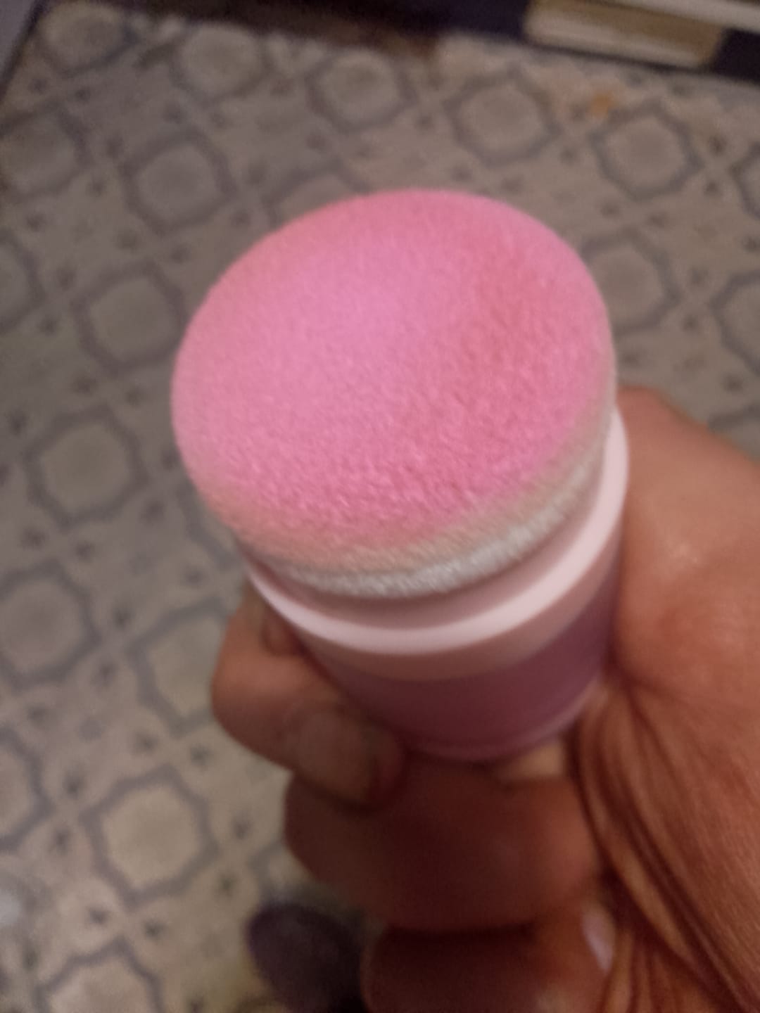 Customer photo review of P.Louise The Cheek Of It Loose Powder Blush