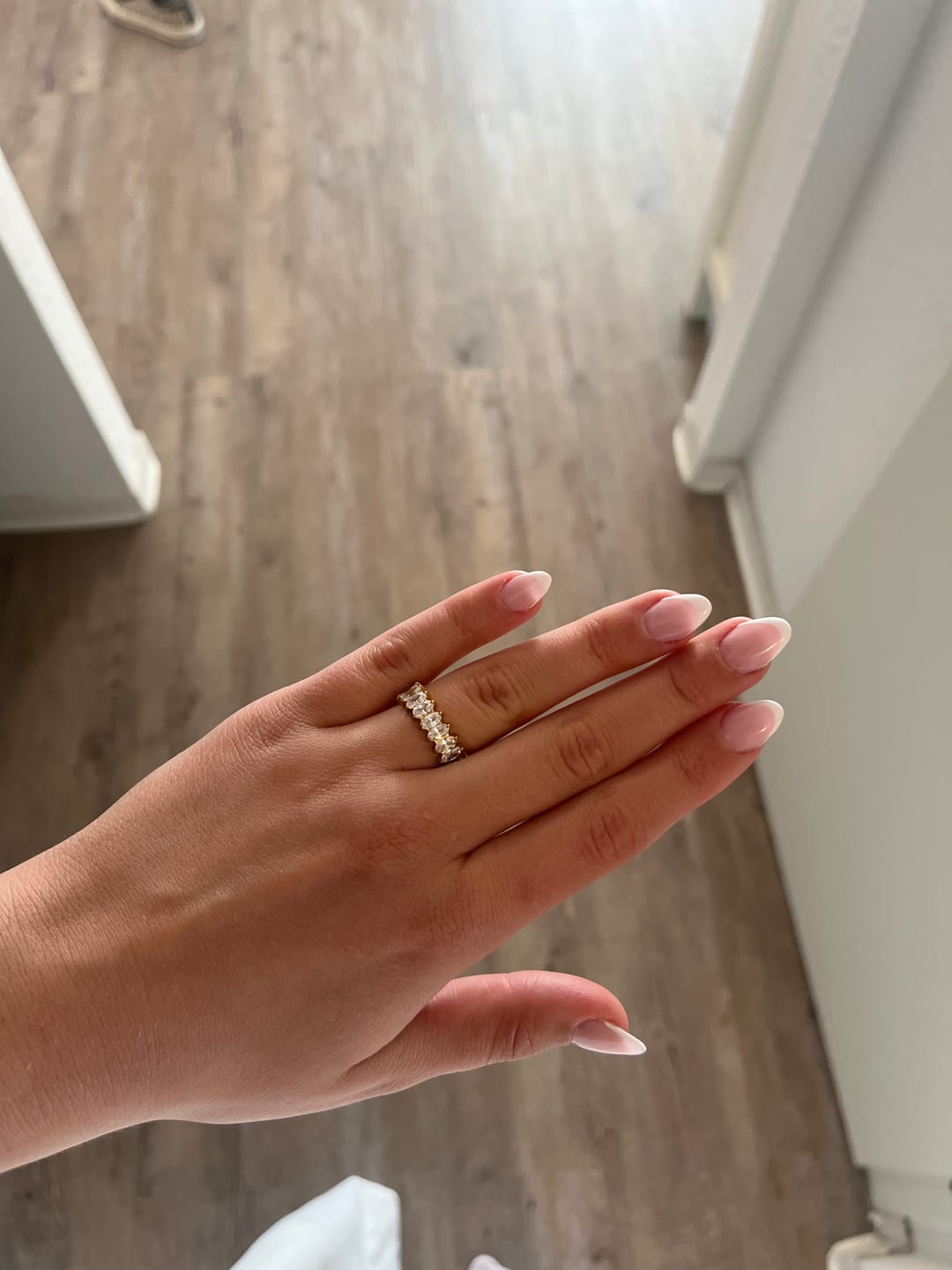 Customer photo review of Sparkle Deluxe Ring | 18K vergoldet
