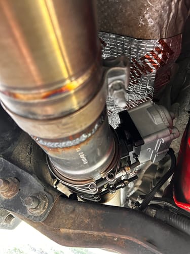 Customer photo review of 2013-2024 Cummins 4-5" Electronic Exhaust Brake (1027348)