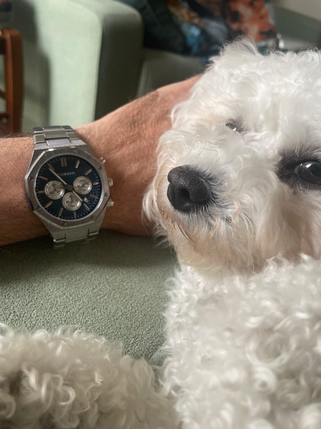 Customer photo review of Curren Atene® orologio uomo acciaio
