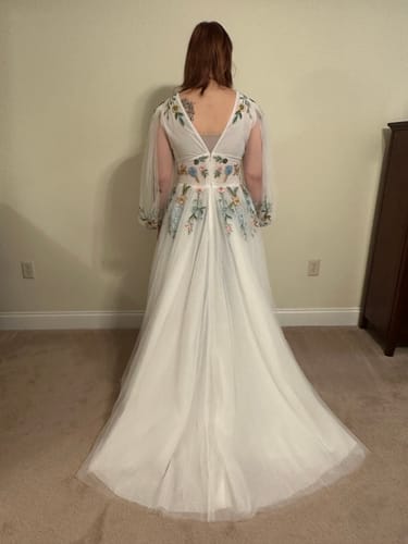 Customer photo review of Sonata Herbal Gown