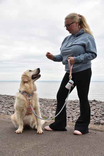 Customer photo review of Flared Leggings - Black