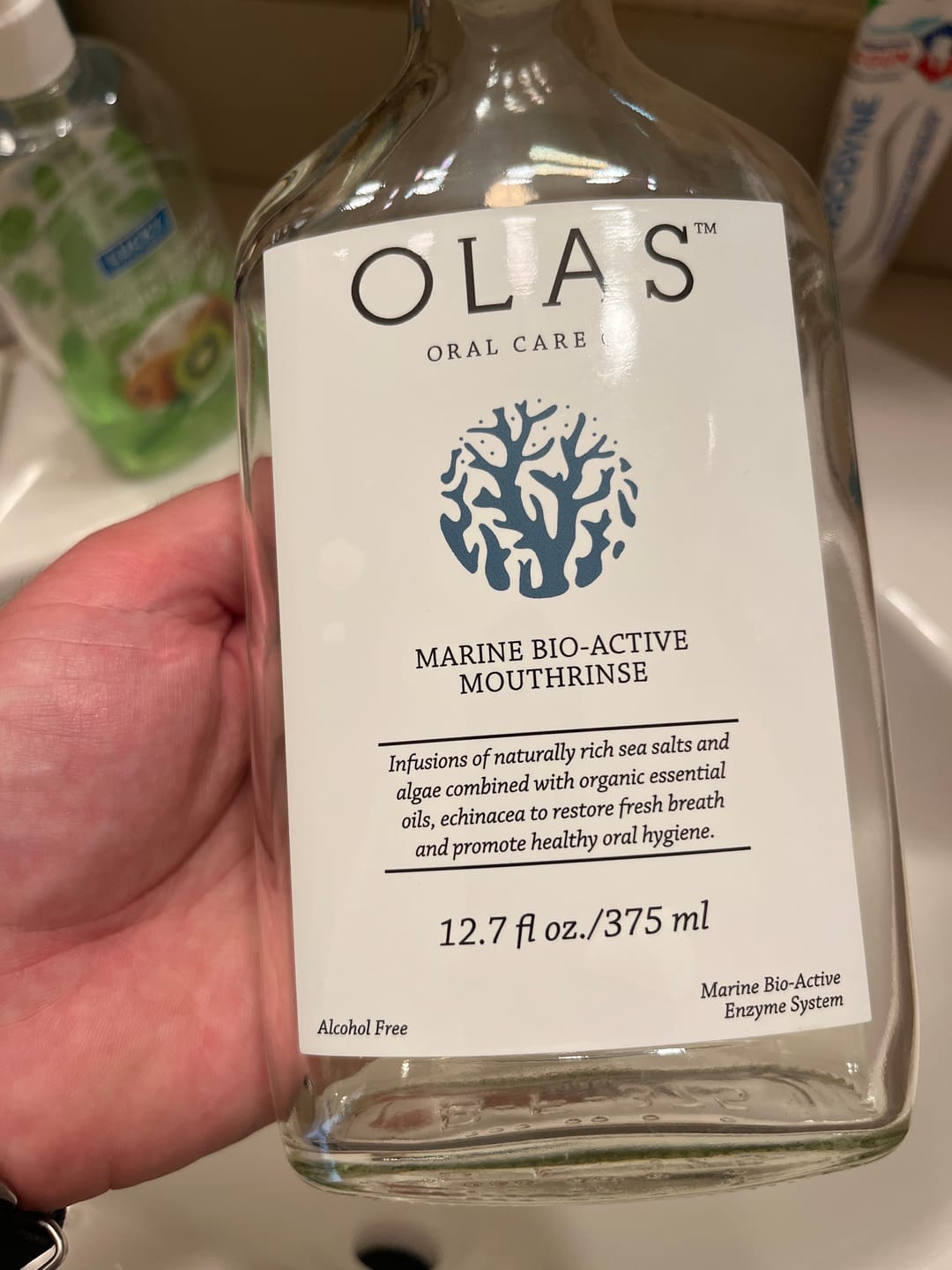 Customer photo review of OLAS Mouthrinse - 375 mL
