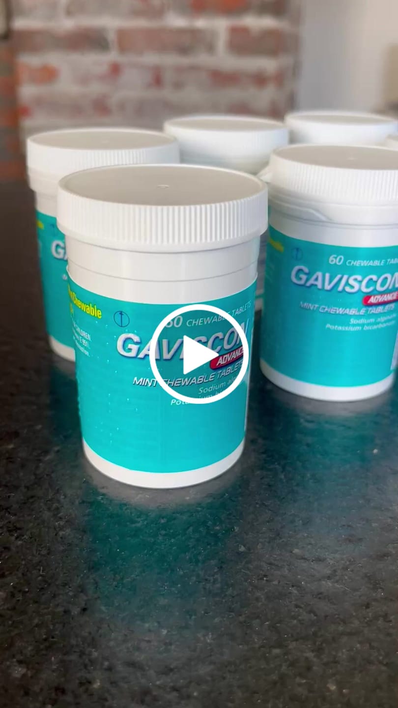 Customer video review of Gaviscon Advance Mint Chewable Tablets 60 Tablets