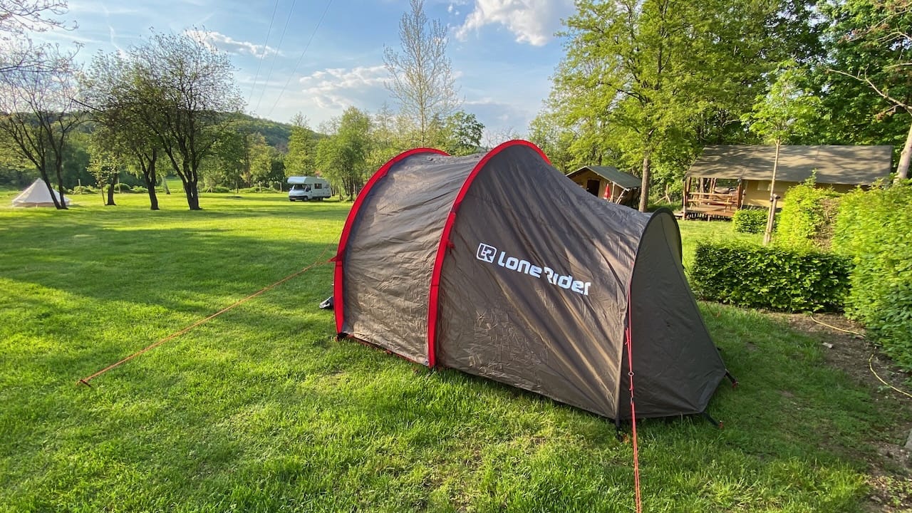 Customer photo review of MotoTent Groundsheet