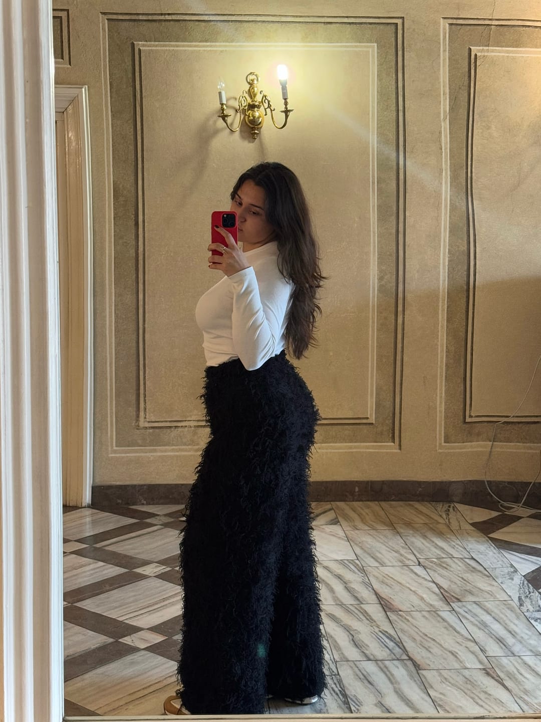 Customer photo review of LESHIY PANTS BLACK