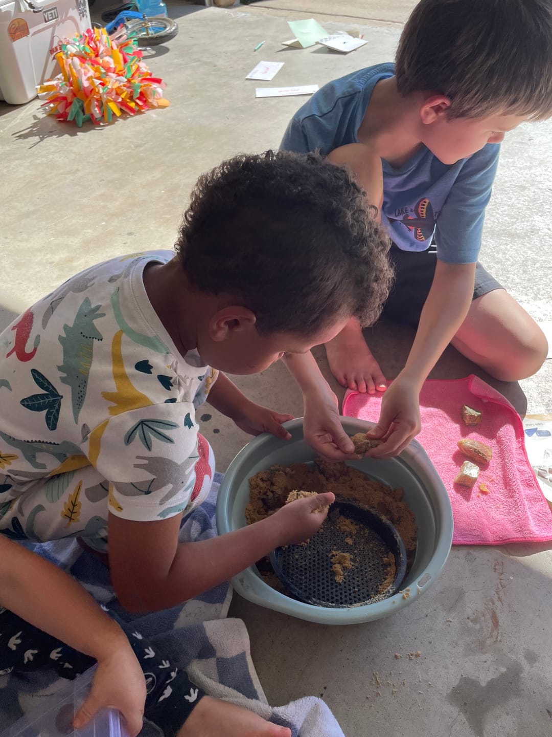 Customer photo review of Declan's Mining Bucket